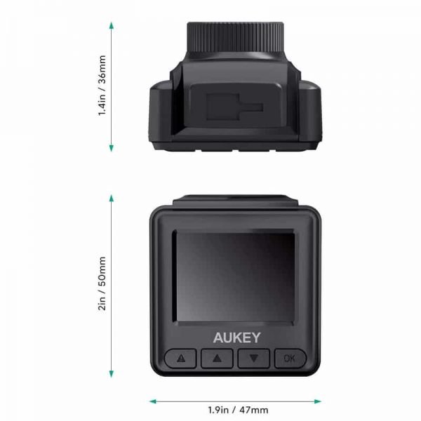 دوربین فیلم برداری خودرو آکی Aukey Mini Dash Cam