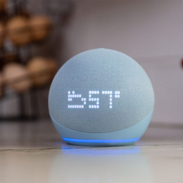 Echo Dot 5th Gen with Clock-9