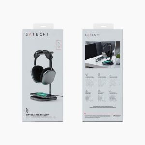 پایه نگهدارنده و شارژر بی سیم ساتچی مدل ST-UCH MAX-پکیج
