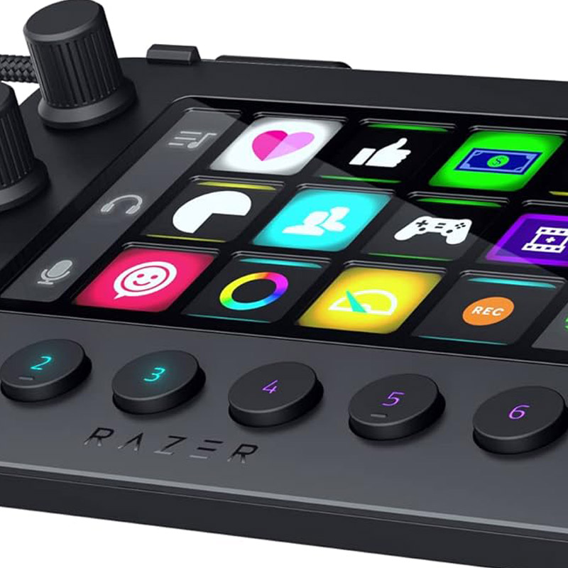 کنترلر استریم ریزر Razer Stream Controller کنترلر استریم ریزر Razer Stream Controller