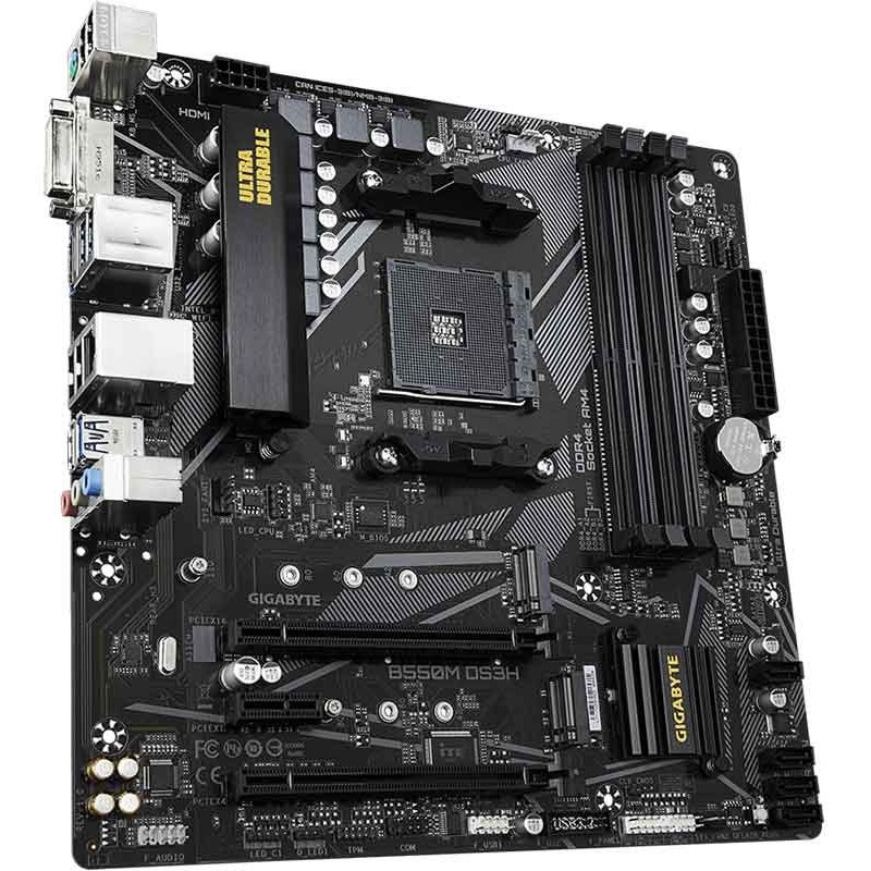مادربرد گیگابایت Gigabyte B550M DS3H AC مادربرد گیگابایت Gigabyte B550M DS3H AC