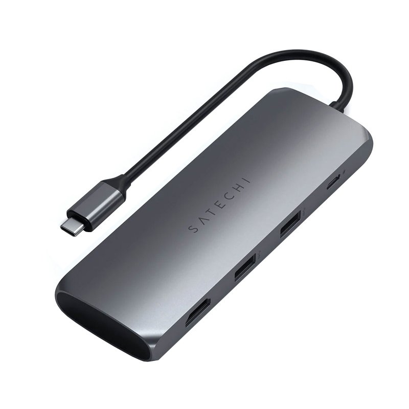 هاب 4 پورت USB-C/SSD ساتچی مدل HYBRID قابلیت نصب SSD هاب 4 پورت USB-C/SSD ساتچی مدل HYBRID قابلیت نصب SSD